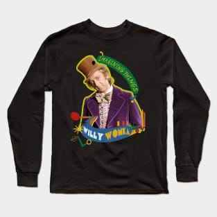 wonka thinks Long Sleeve T-Shirt